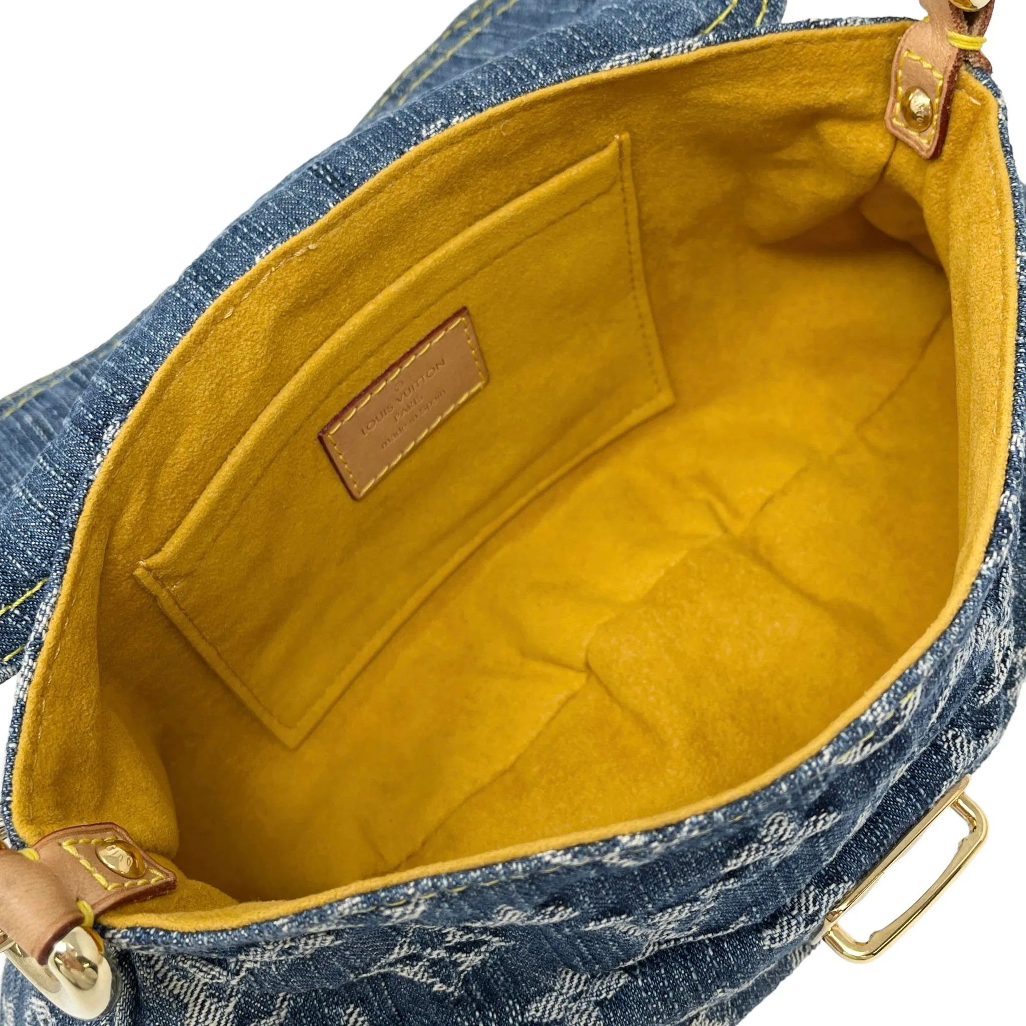 Louis Vuitton Denim Shoulder Bag