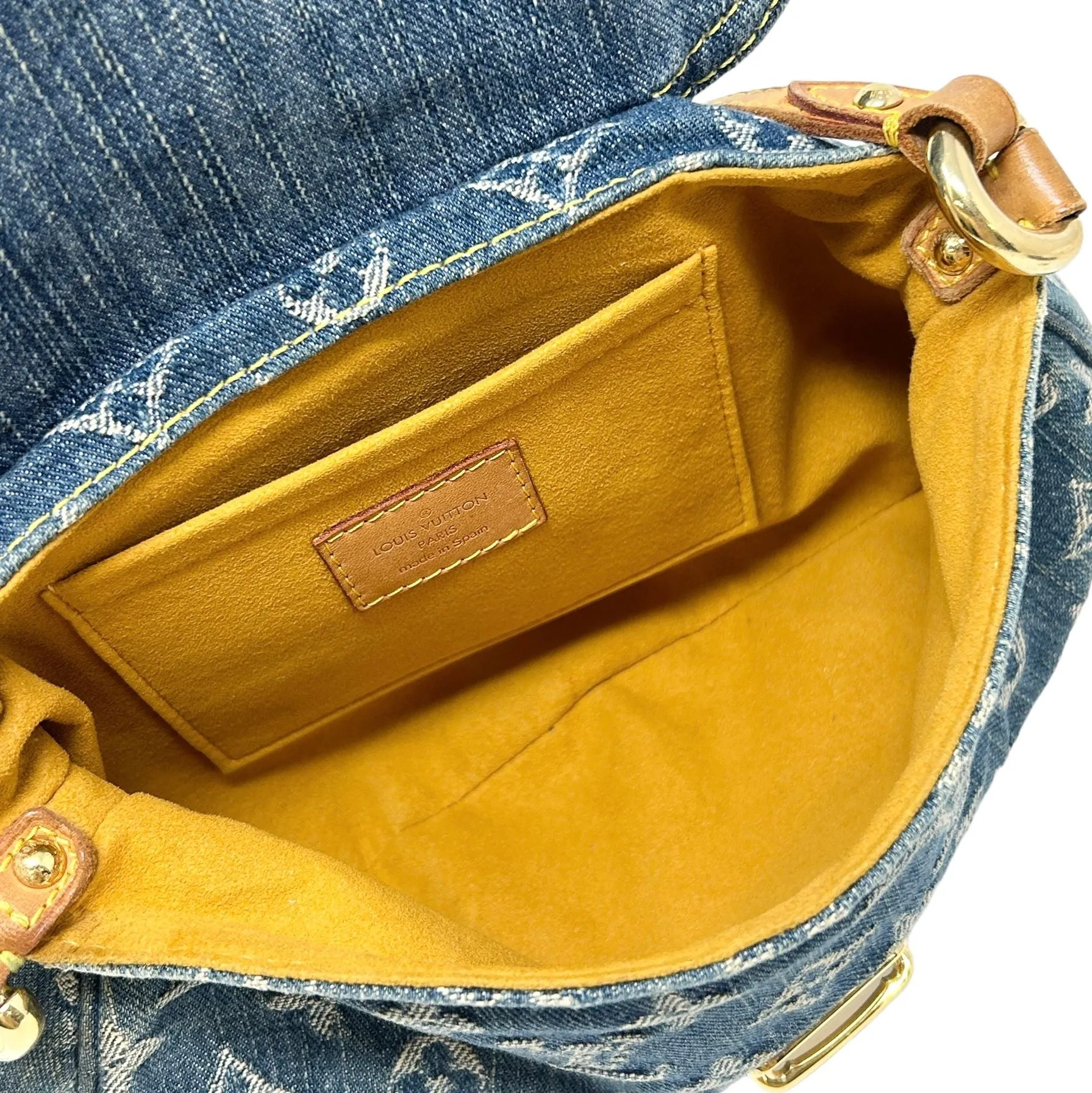 Louis Vuitton Denim Shoulder Bag