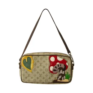 Louis Vuitton Green Monogram Mushroom Shoulder Bag