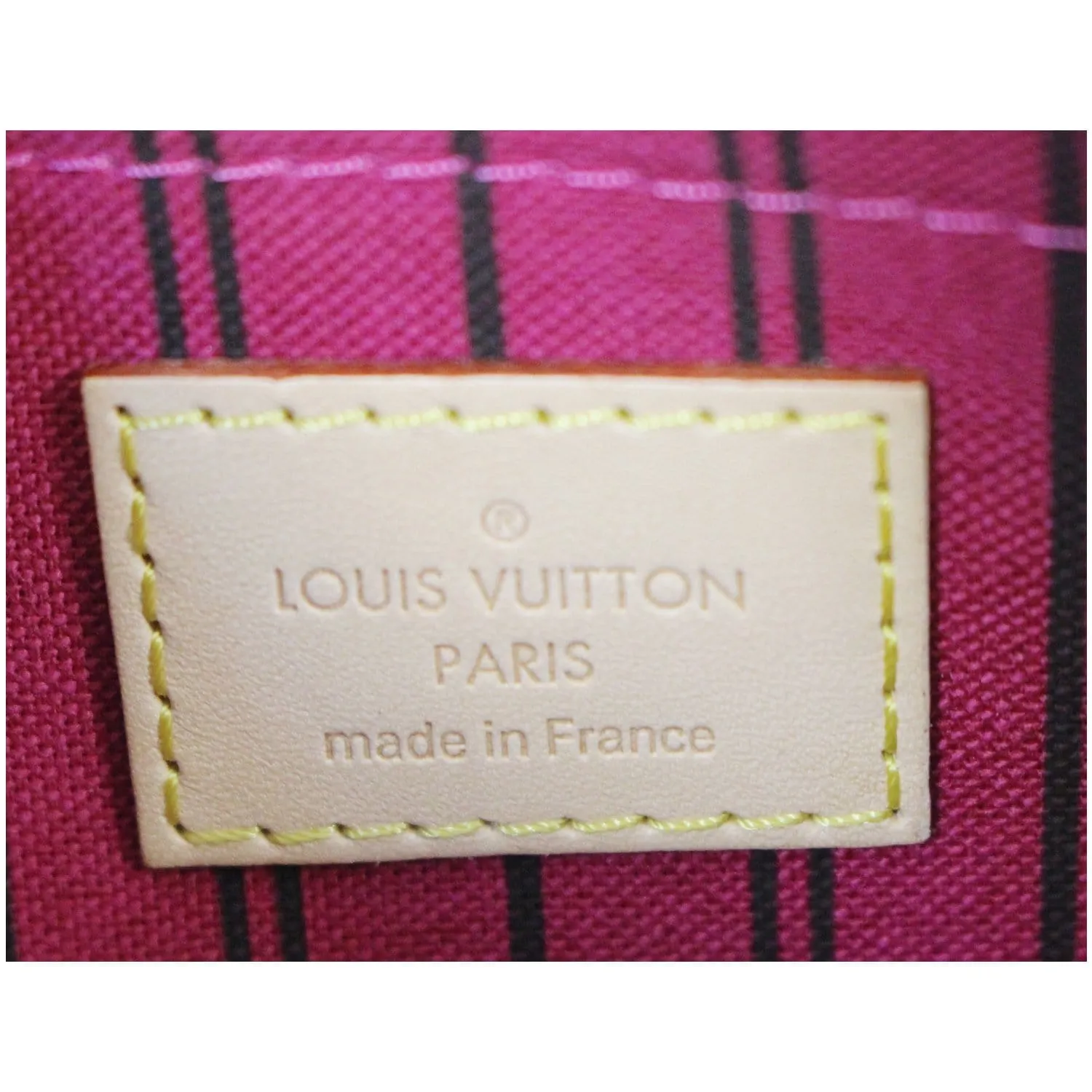 LOUIS VUITTON Pochette Wristlet Pouch Monogram Canvas Neverfull