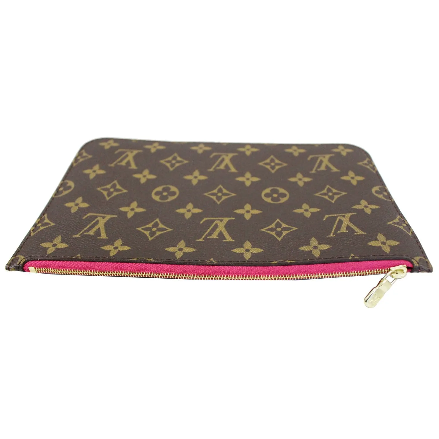 LOUIS VUITTON Pochette Wristlet Pouch Monogram Canvas Neverfull