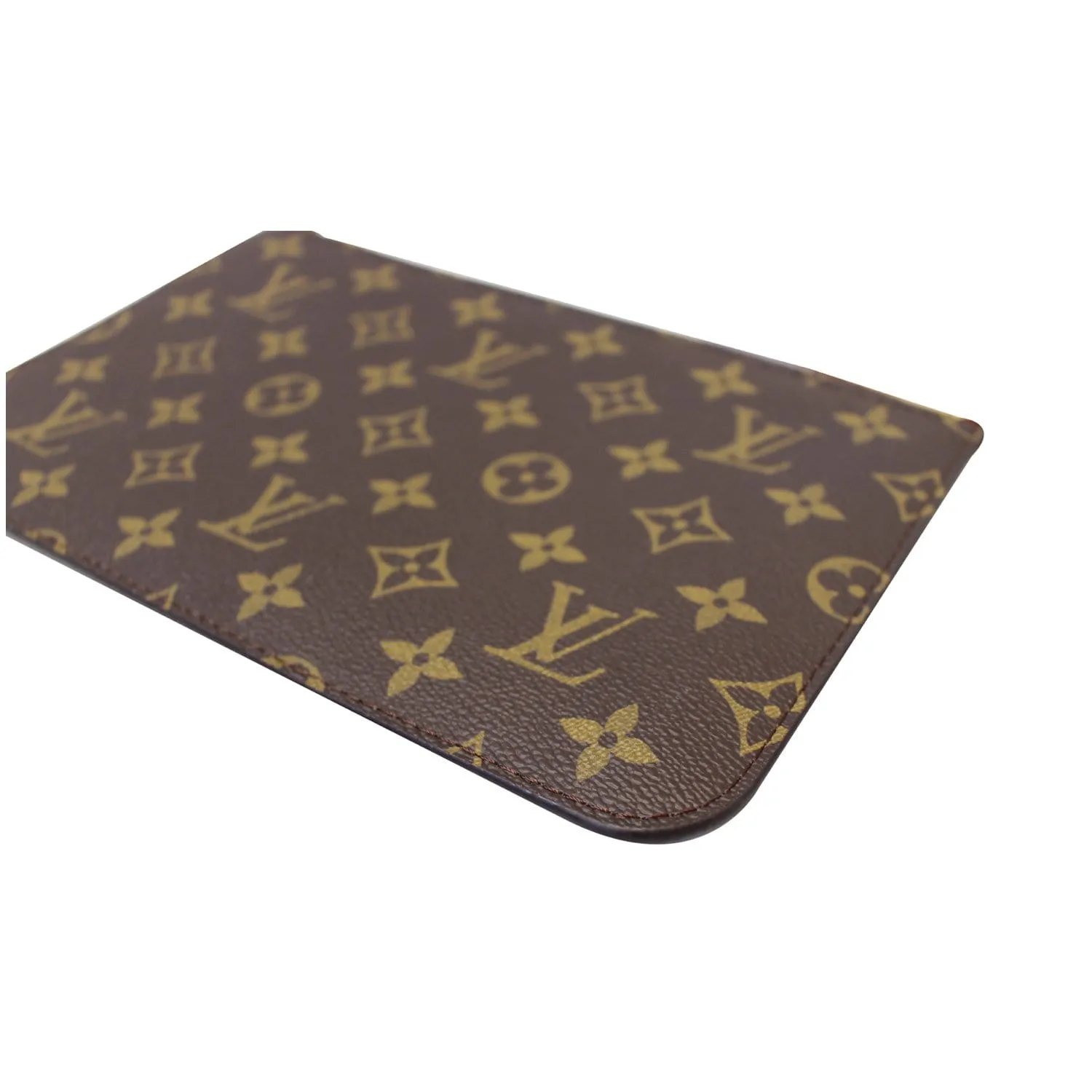 LOUIS VUITTON Pochette Wristlet Pouch Monogram Canvas Neverfull