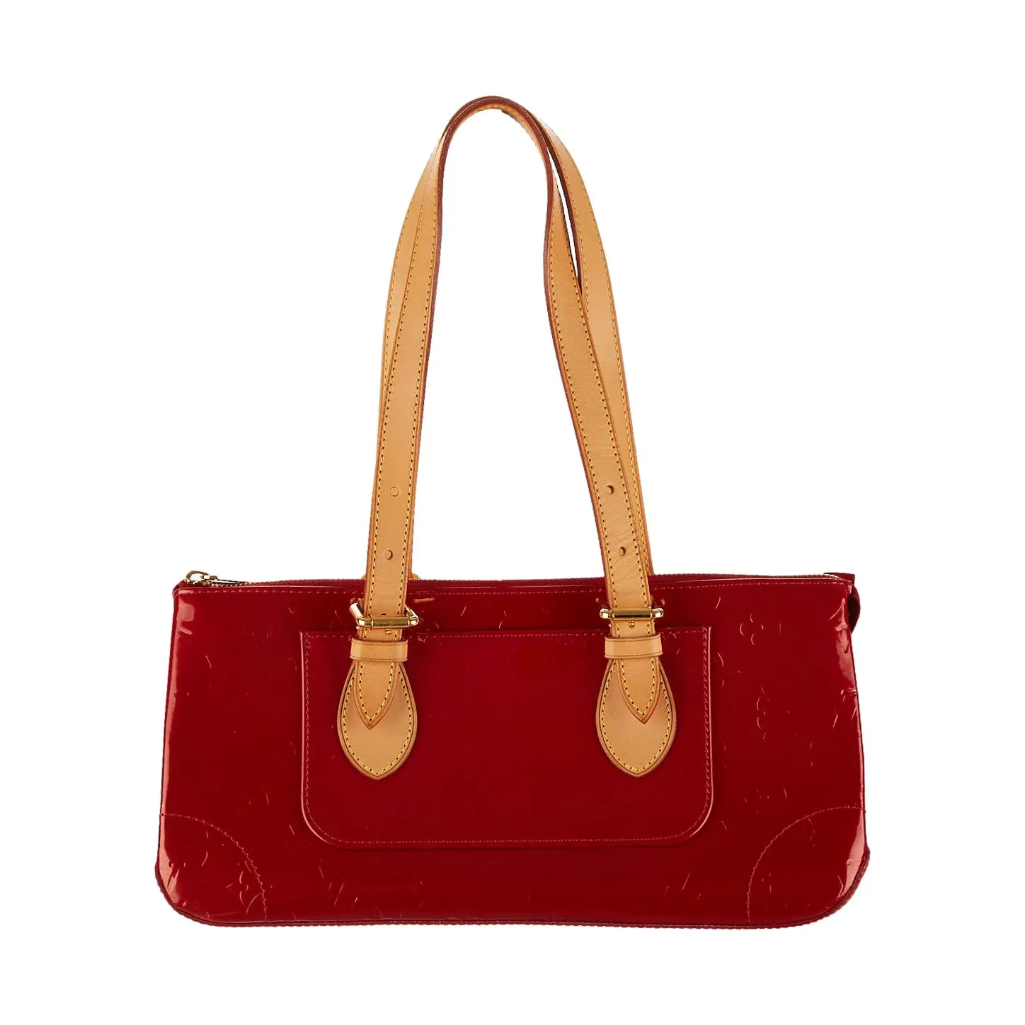 Louis Vuitton Red Monogram Vernis Shoulder Bag