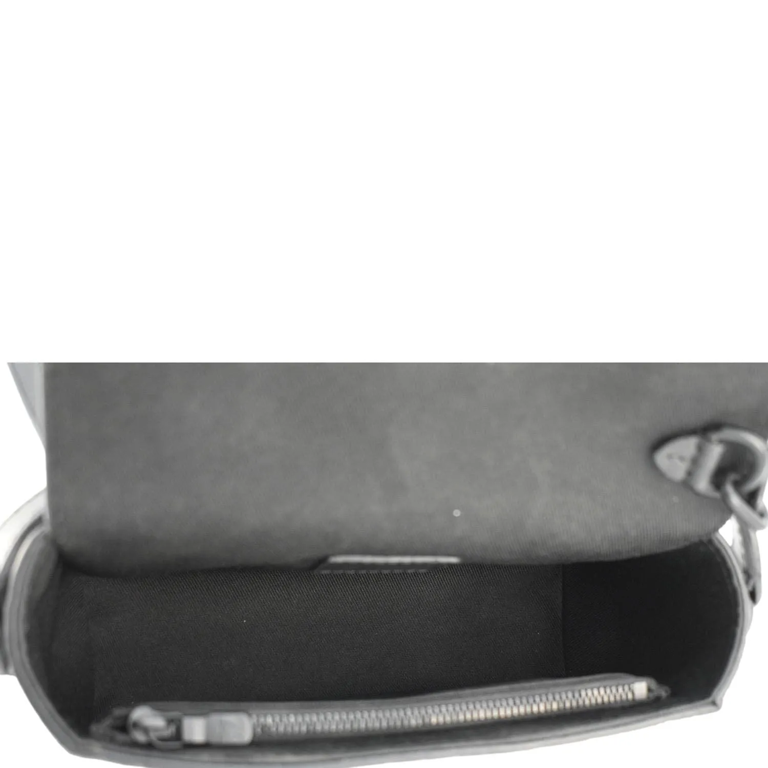 LOUIS VUITTON Steamer Wearable Taurillon Leather Shoulder Bag Black