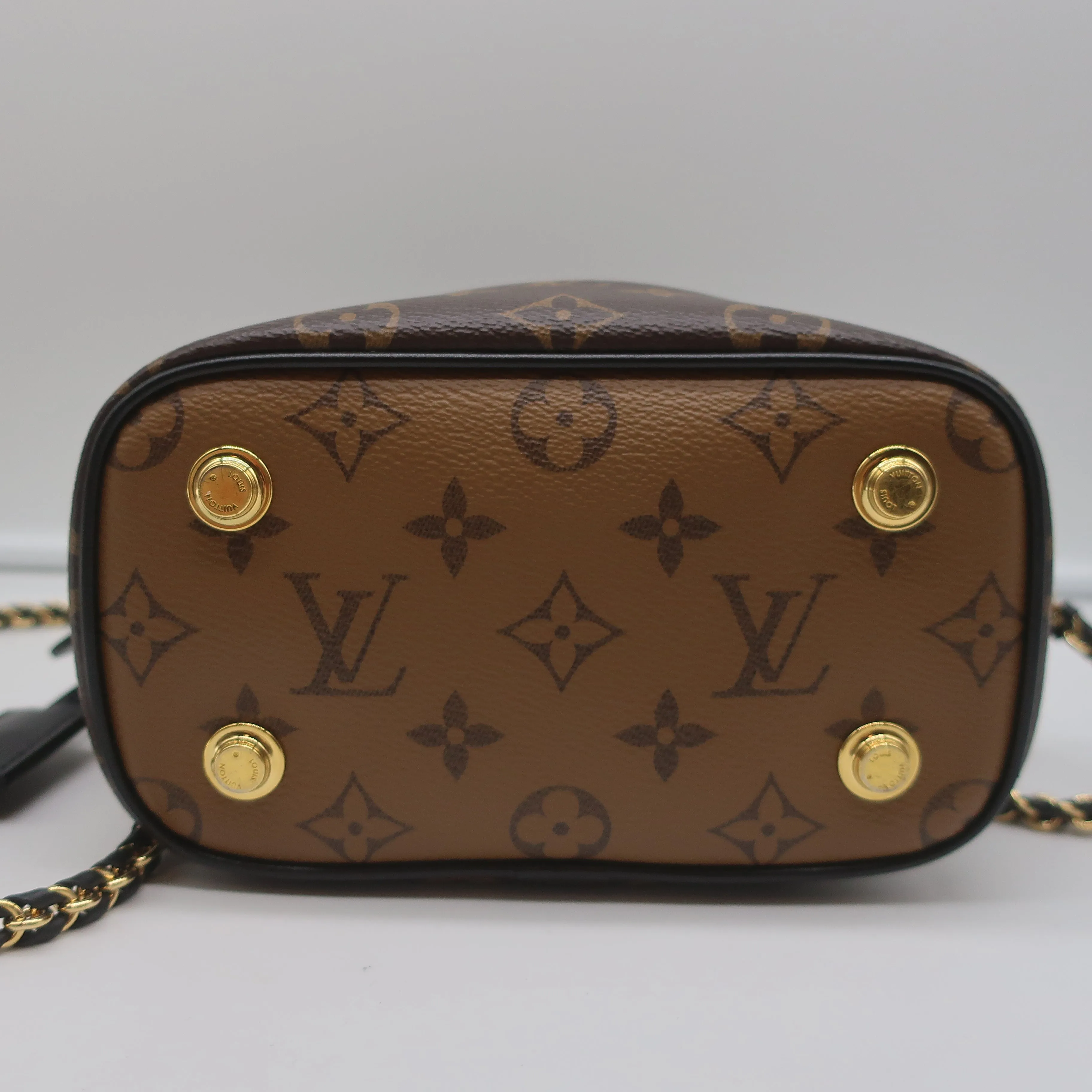 Louis Vuitton Vanity PM Bag Monogram Reverse Canvas