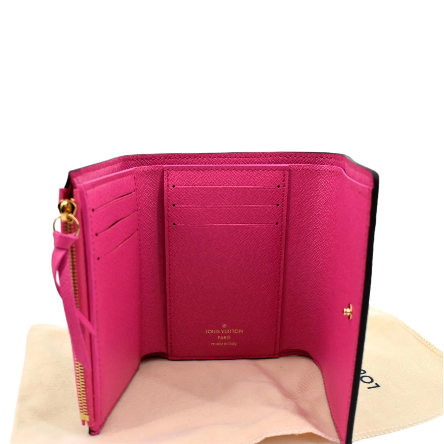 LOUIS VUITTON Women Victorine Animation Monogram Wallet Multicolor