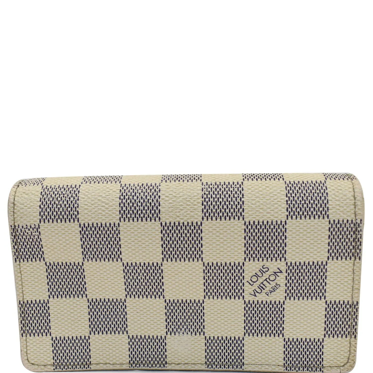LOUIS VUITTON Zippy Damier Azur Wallet White - 15% OFF