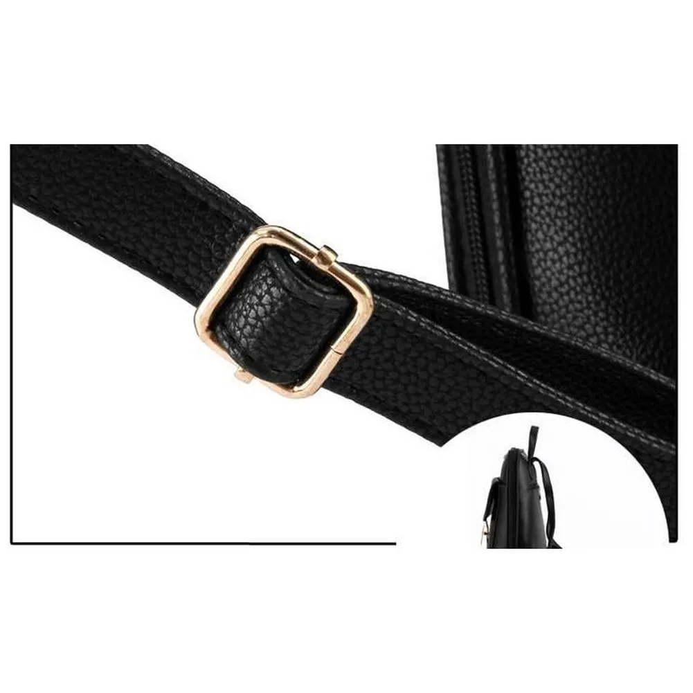 <bold>Fashion Backpack<bold> <br>Vegan-Leather
