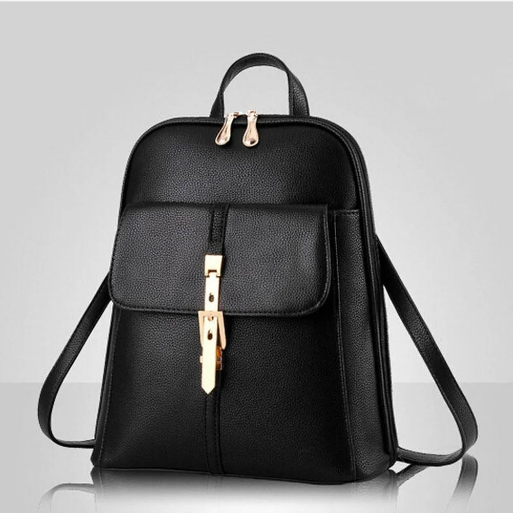 <bold>Fashion Backpack<bold> <br>Vegan-Leather