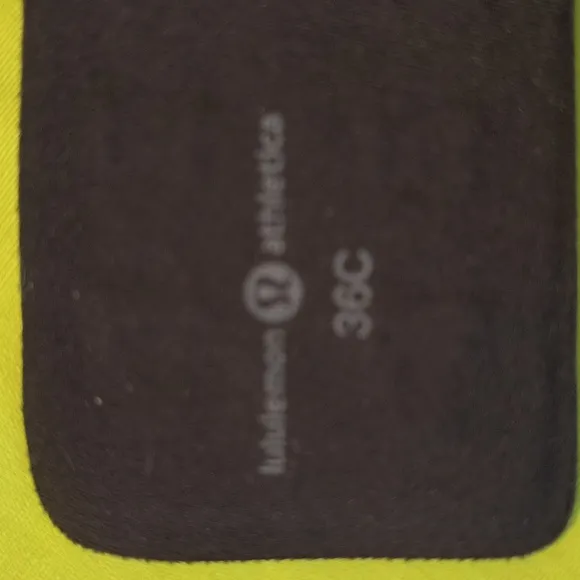 Lululemon Black Sports Bra 36C