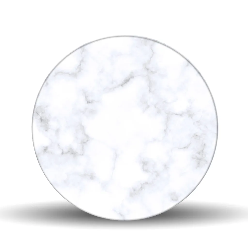 Marble Pattern <br>Glass Table Spinner 17.75"