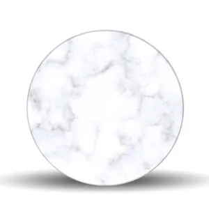 Marble Pattern <br>Glass Table Spinner 17.75"