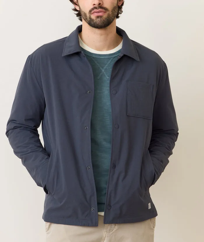 Marine Layer Traveler Overshirt - India Ink