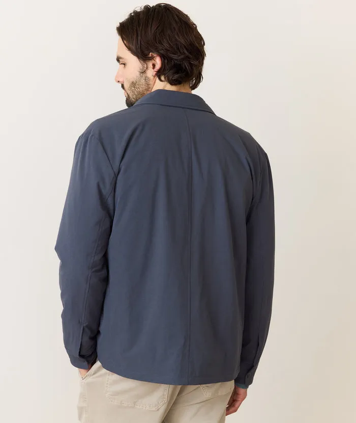 Marine Layer Traveler Overshirt - India Ink
