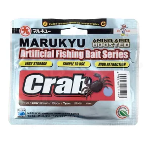 Marukyu Biodegradable Crab Soft Plastics Medium