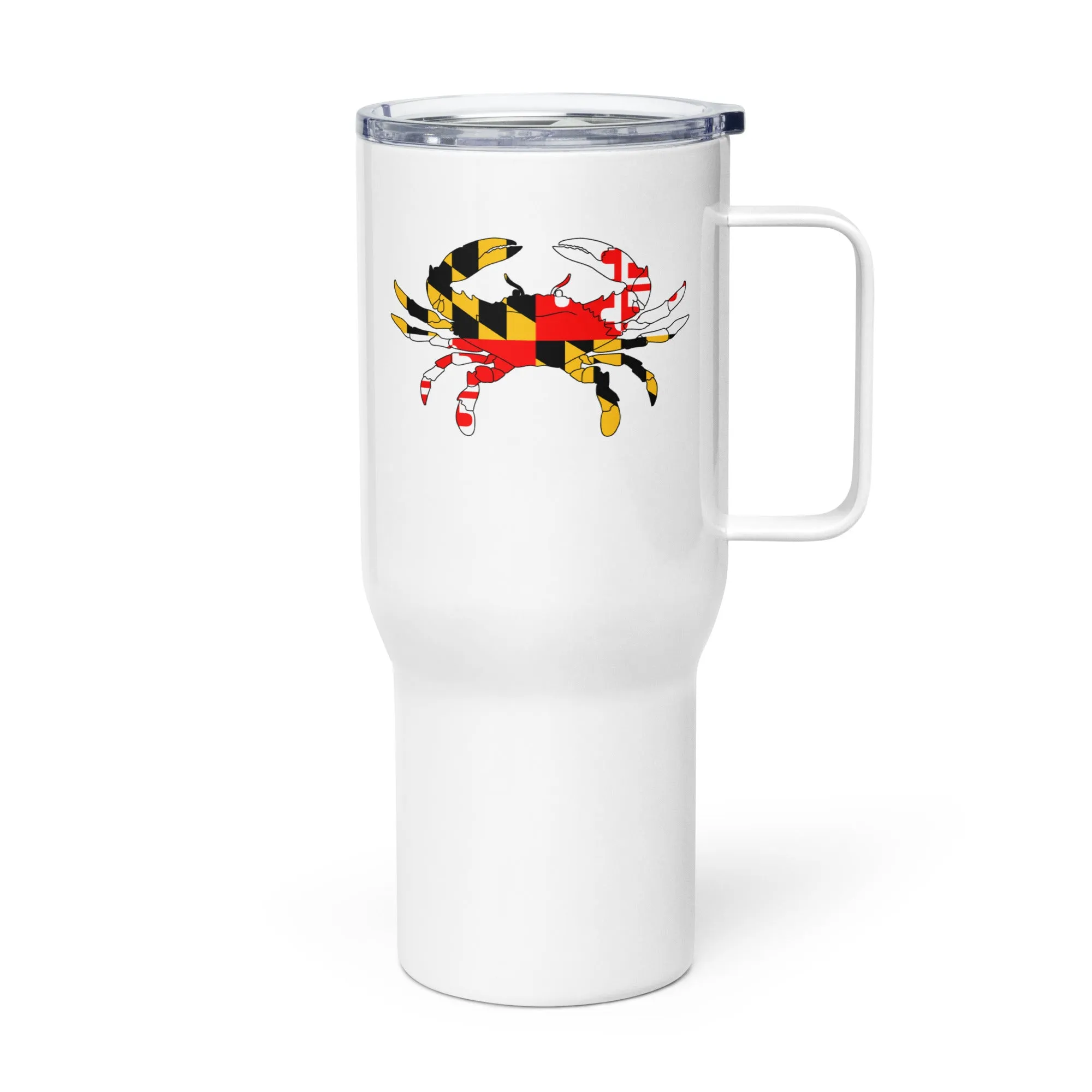Maryland Flag Crab Stainless Steel Travel Mug
