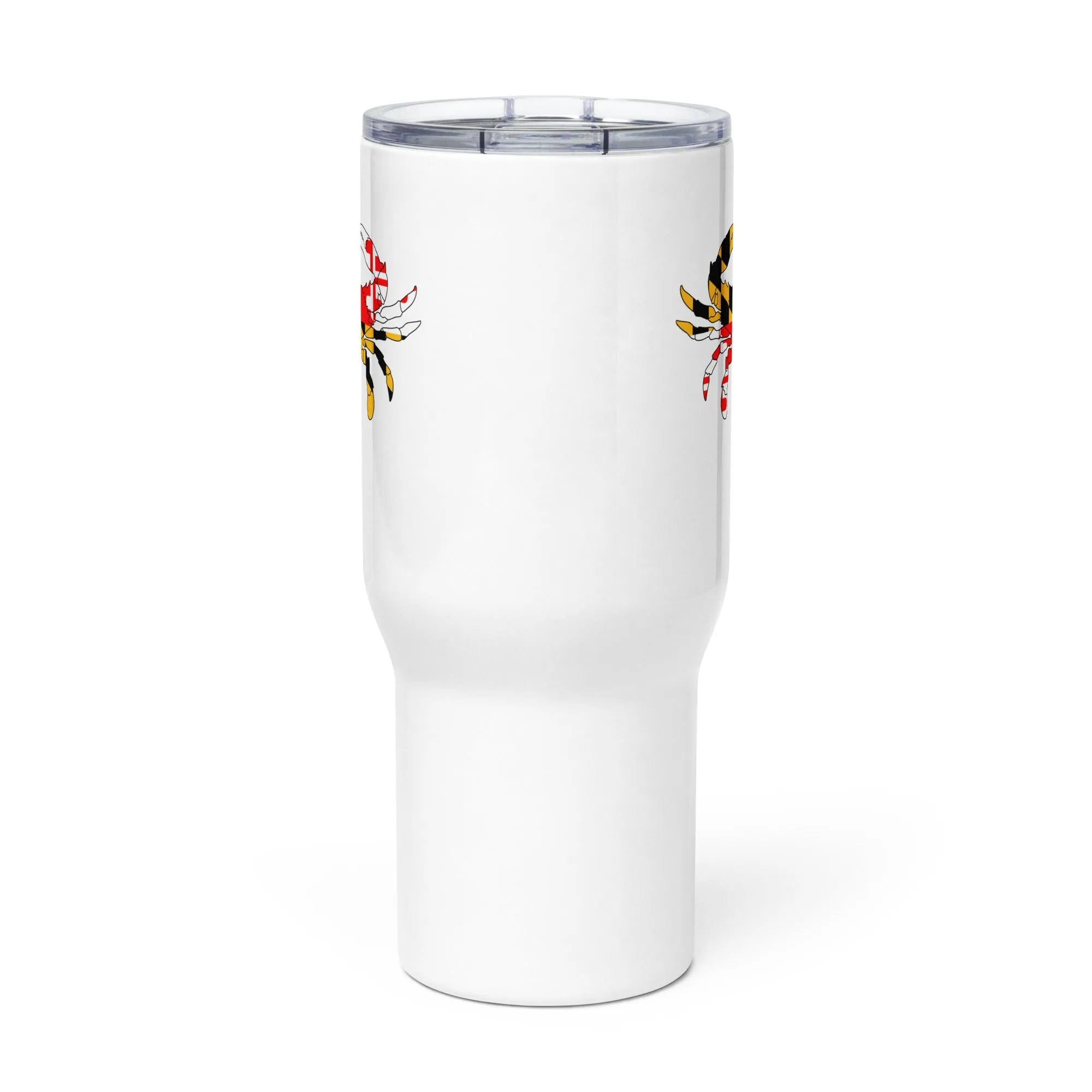 Maryland Flag Crab Stainless Steel Travel Mug