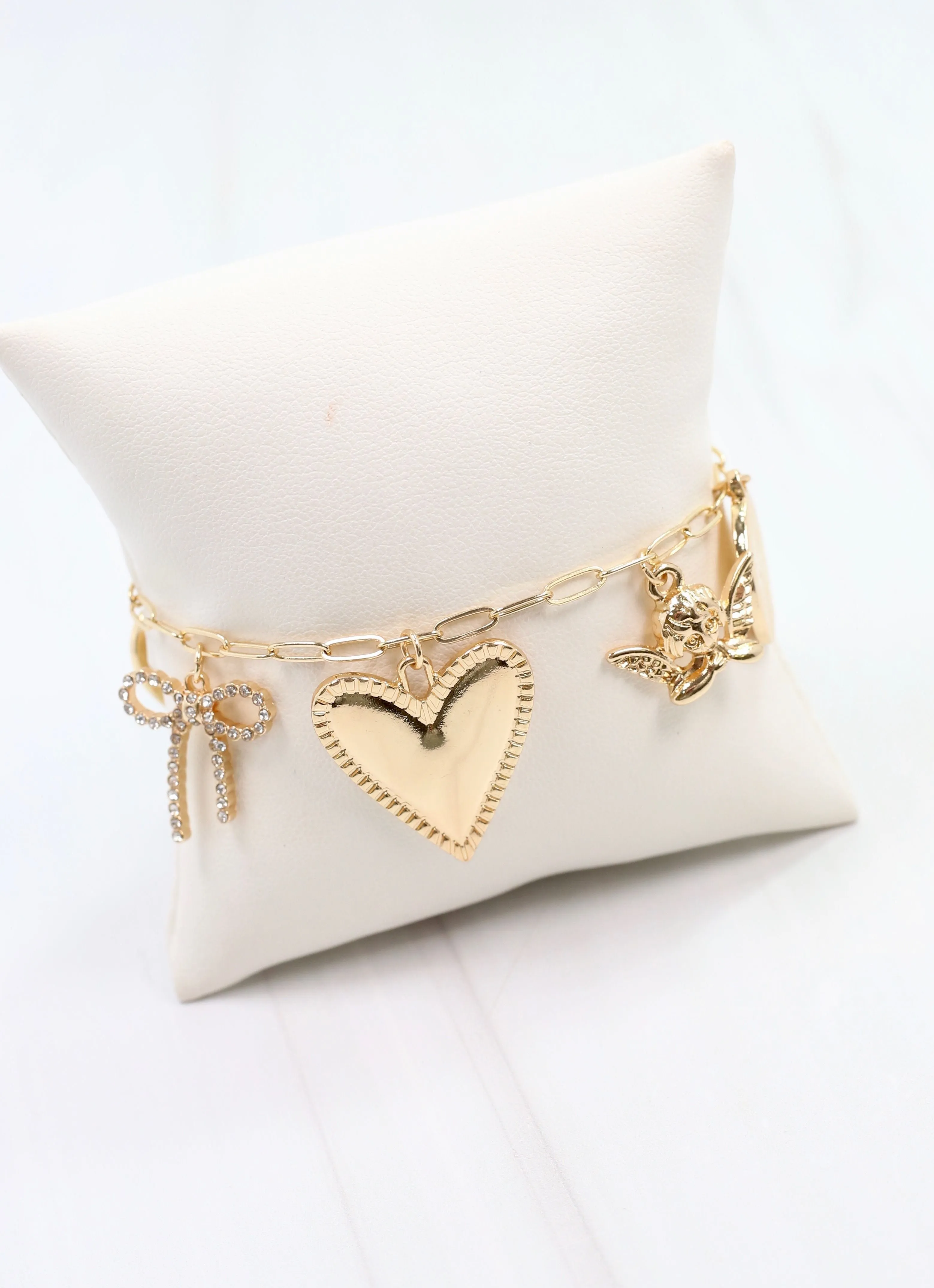 McKay Charm Bracelet Gold