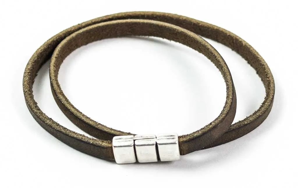 McQueen Double Wrap Bracelet (MEDIUM)