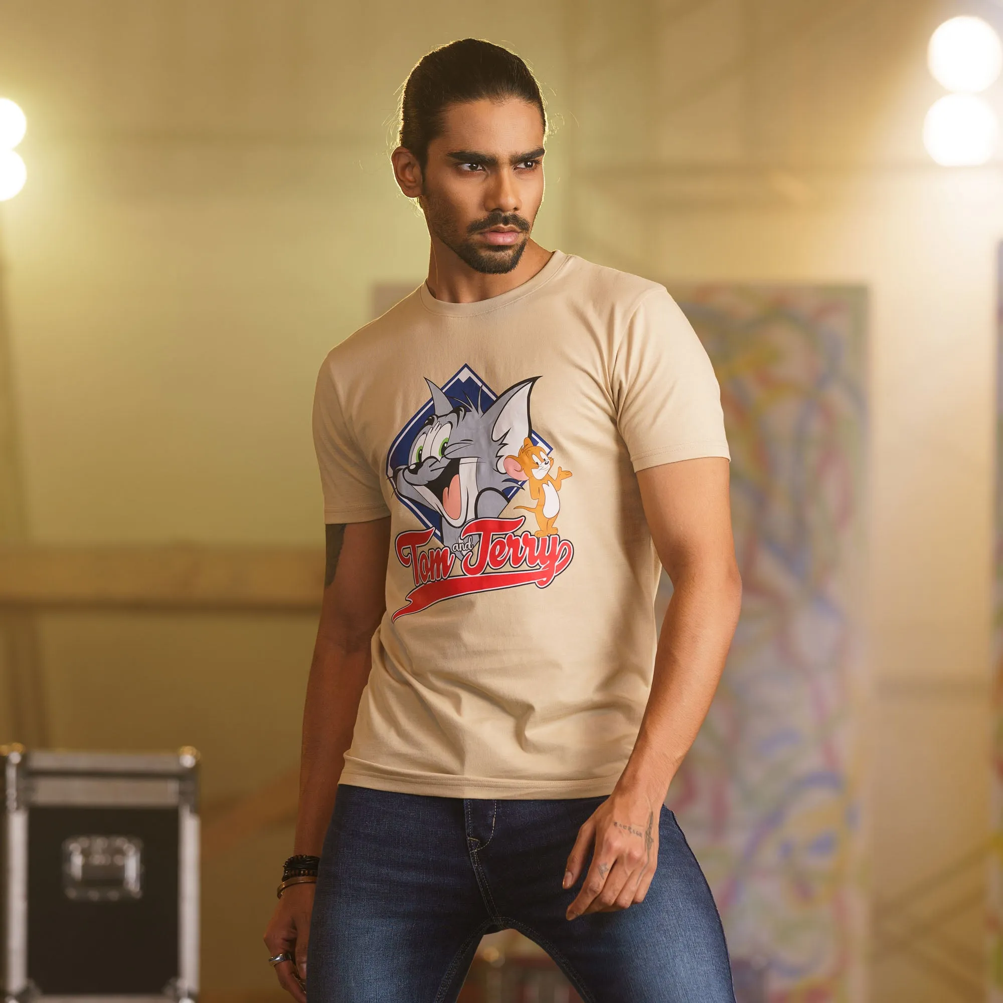 Mens Casual Black T-Shirt