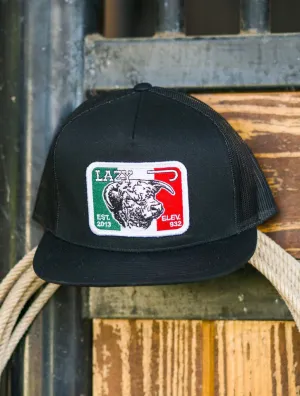Mexico Flag Lazy J Cap