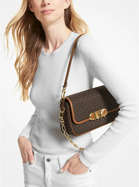 Michael Kors Parker Medium Logo Shoulder Bag-30F2G7PC6B
