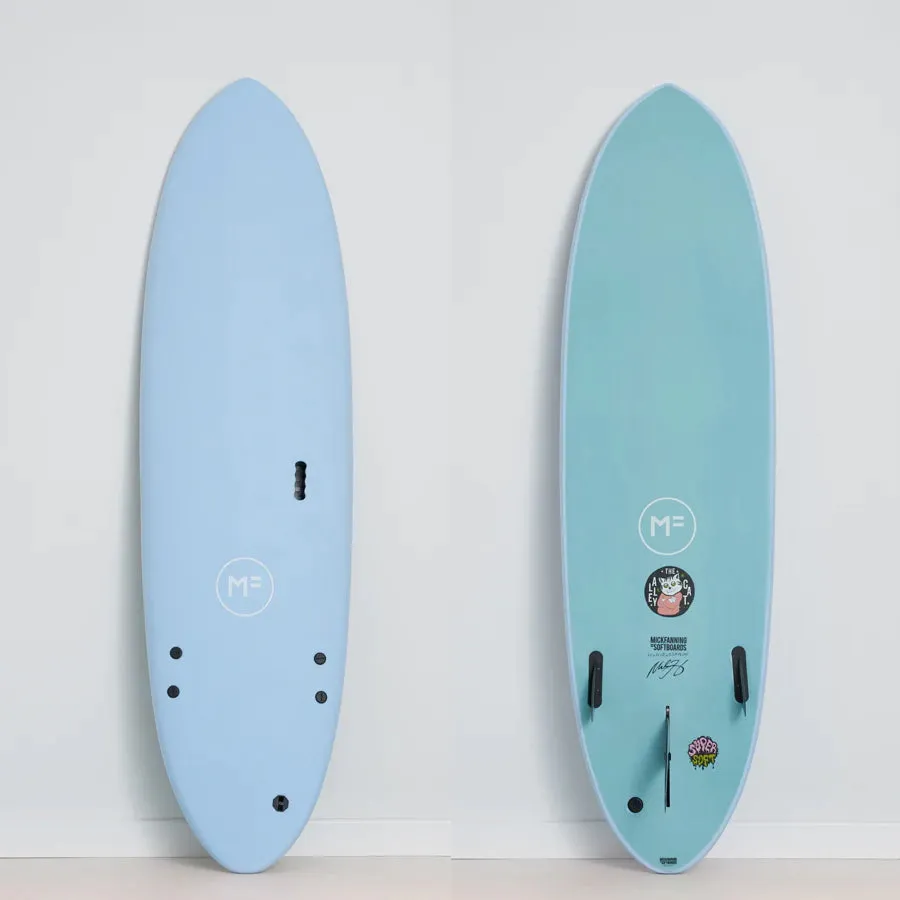 MICK FANNING ALLEY CAT SUPER SOFT 7'6" SKY/TEAL 52.24L