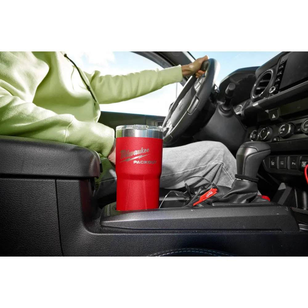 Milwaukee 48-22-8393R PACKOUT Red 30oz Tumbler
