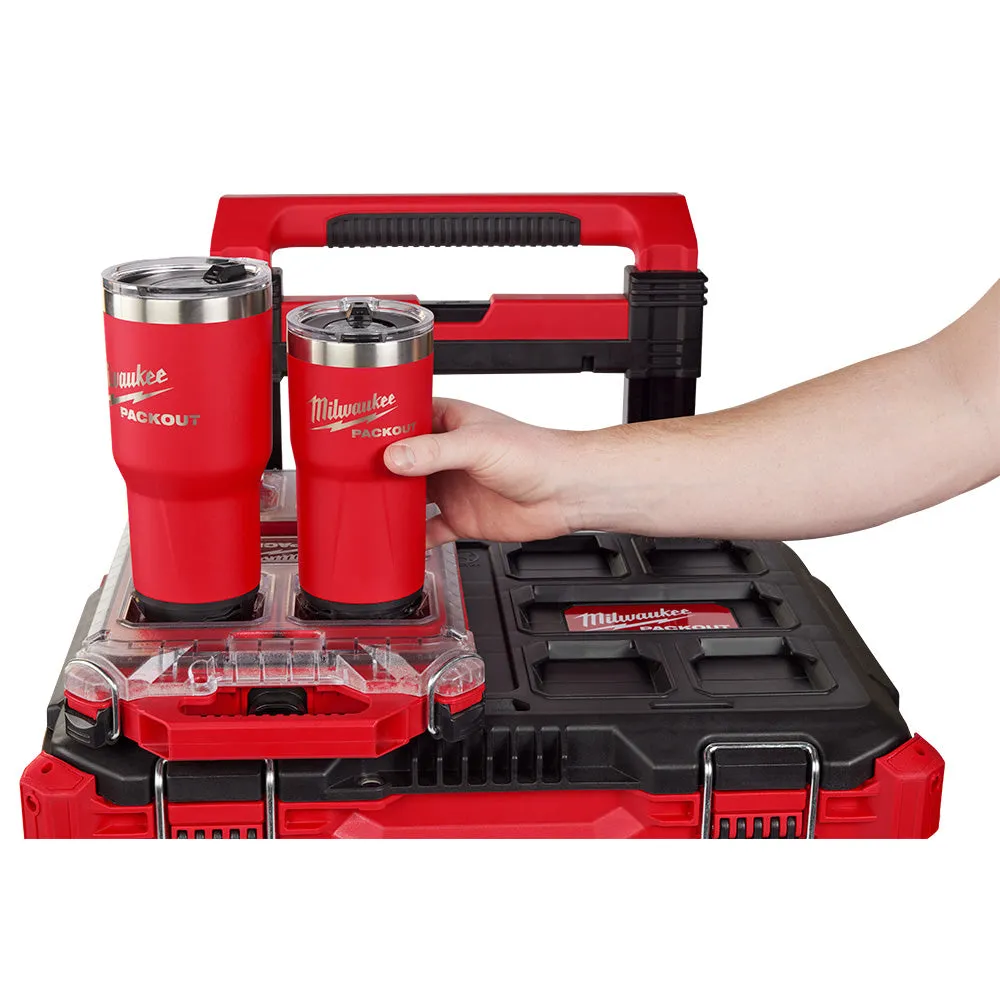 Milwaukee 48-22-8393R PACKOUT Red 30oz Tumbler