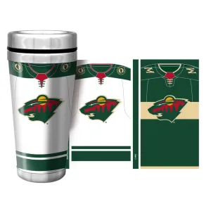 Minnesota Wild Travel Mug | Jersey Full Wrap 16 oz.