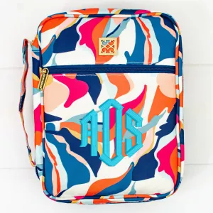 Monogrammed Bible Cover - Bold Watercolor