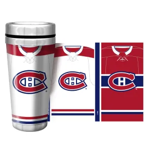 Montreal Canadiens Travel Mug | Jersey Full Wrap 16 oz.