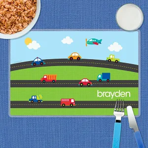My Commute Personalized Kids Placemat