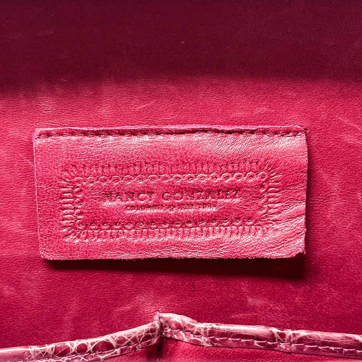 Nancy Gonzalez Handle Bag