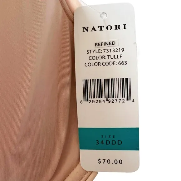 NATORI Refined Contour Underwire Bra in Tulle | 34 DDD