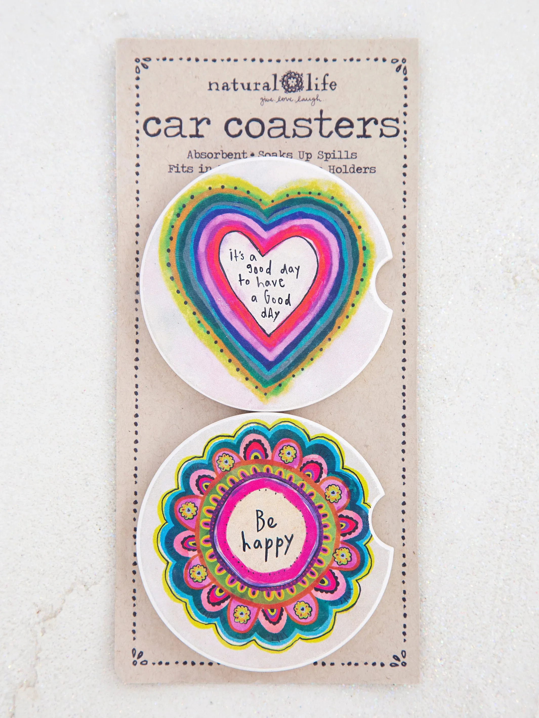 Natural Life | Car Coasters