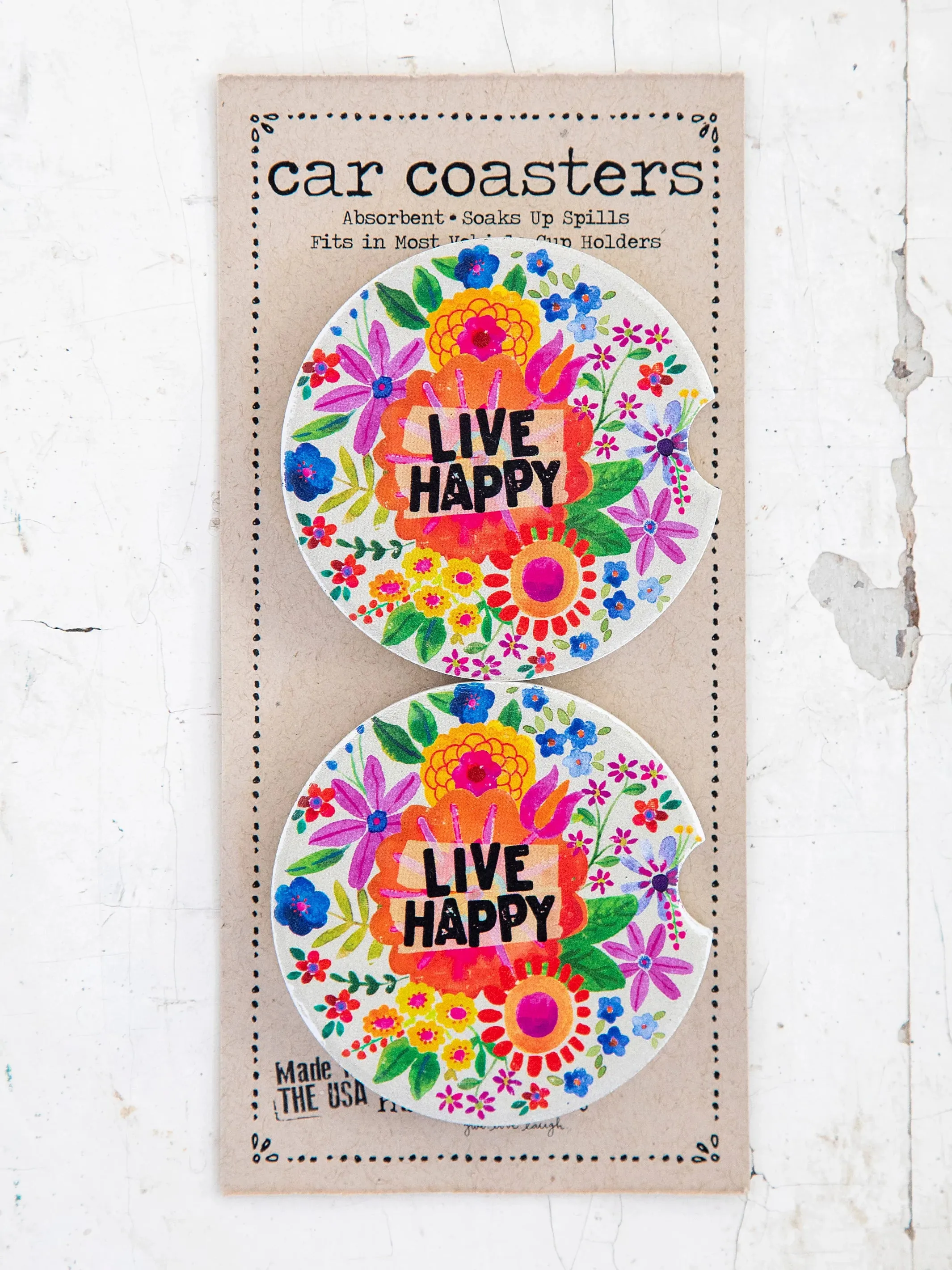 Natural Life | Car Coasters