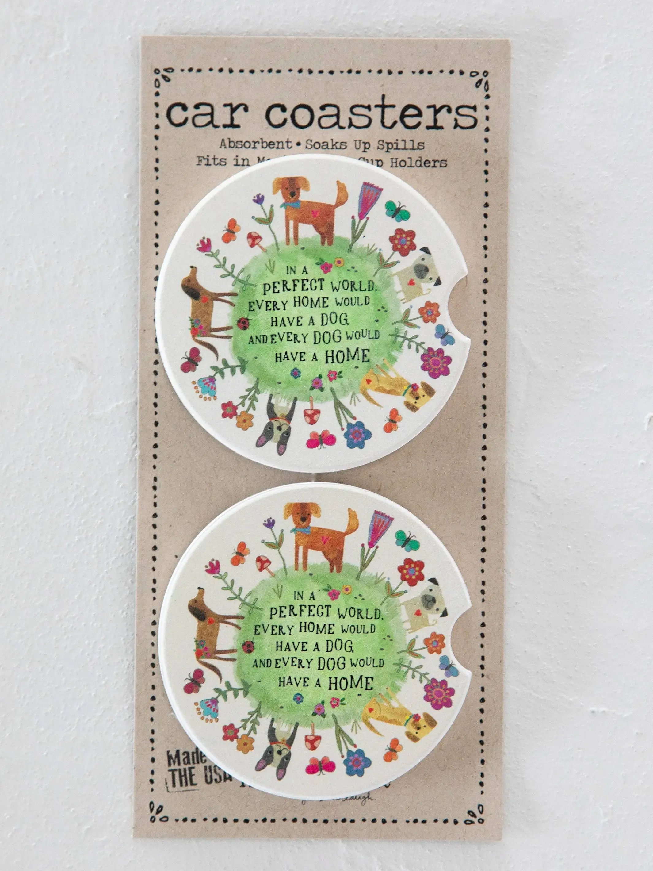 Natural Life | Car Coasters