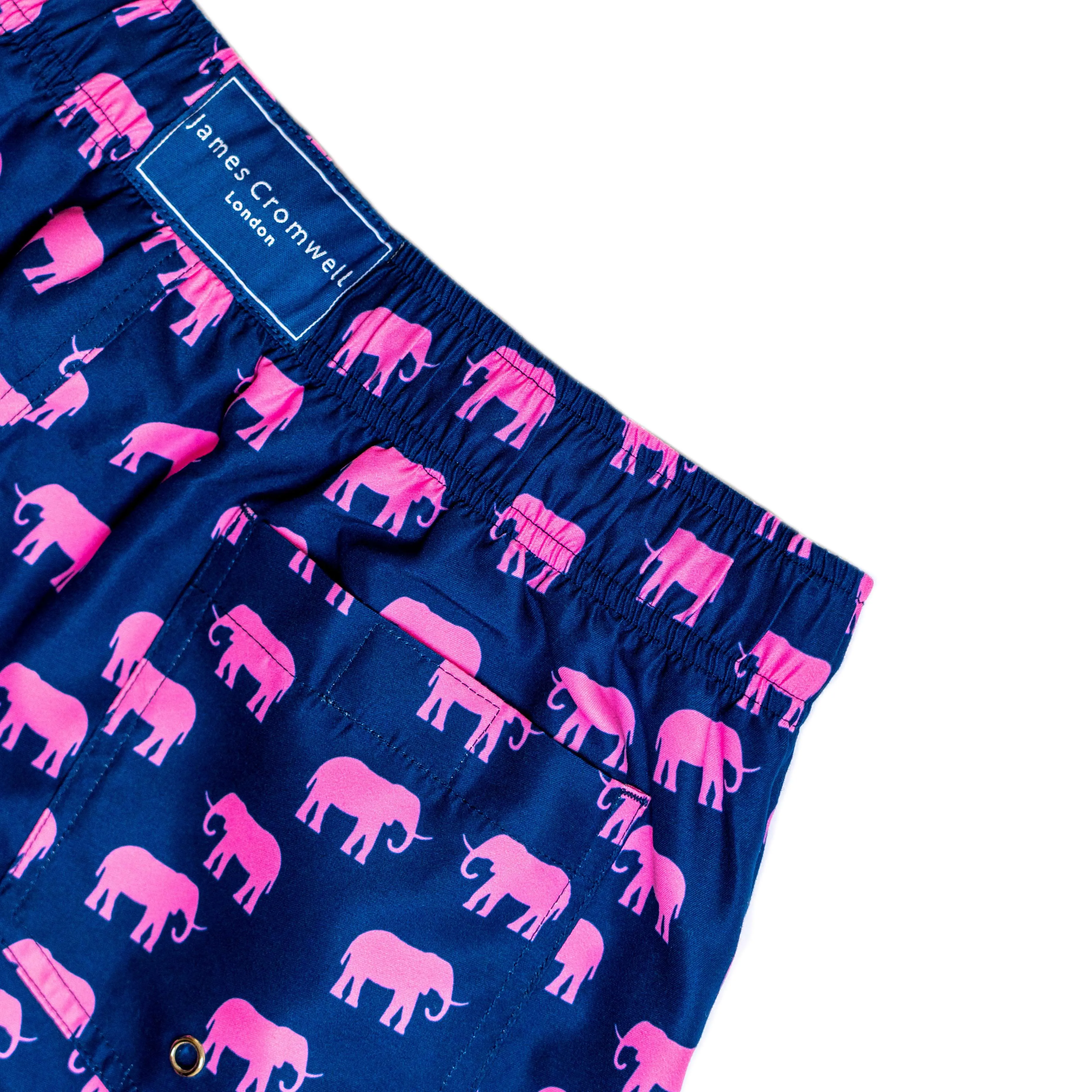 Navy Bold Elephant