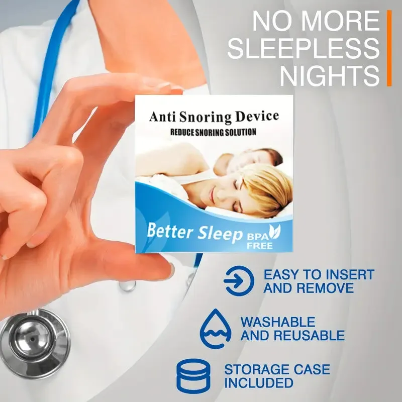 New in package! [Effective Anti-Snoring Nasal Dilators] Nose Vents - Anti-Snoring Nasal Dilators - Sleep Improvement - Relieve Nasal Congestion - Snore Stopper - Effective Snoring Solution
