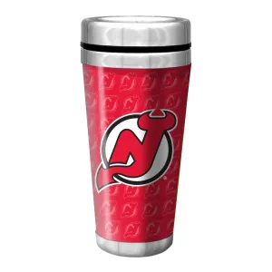 New Jersey Devils Travel Mug | Wallpaper Full Wrap 16 oz.
