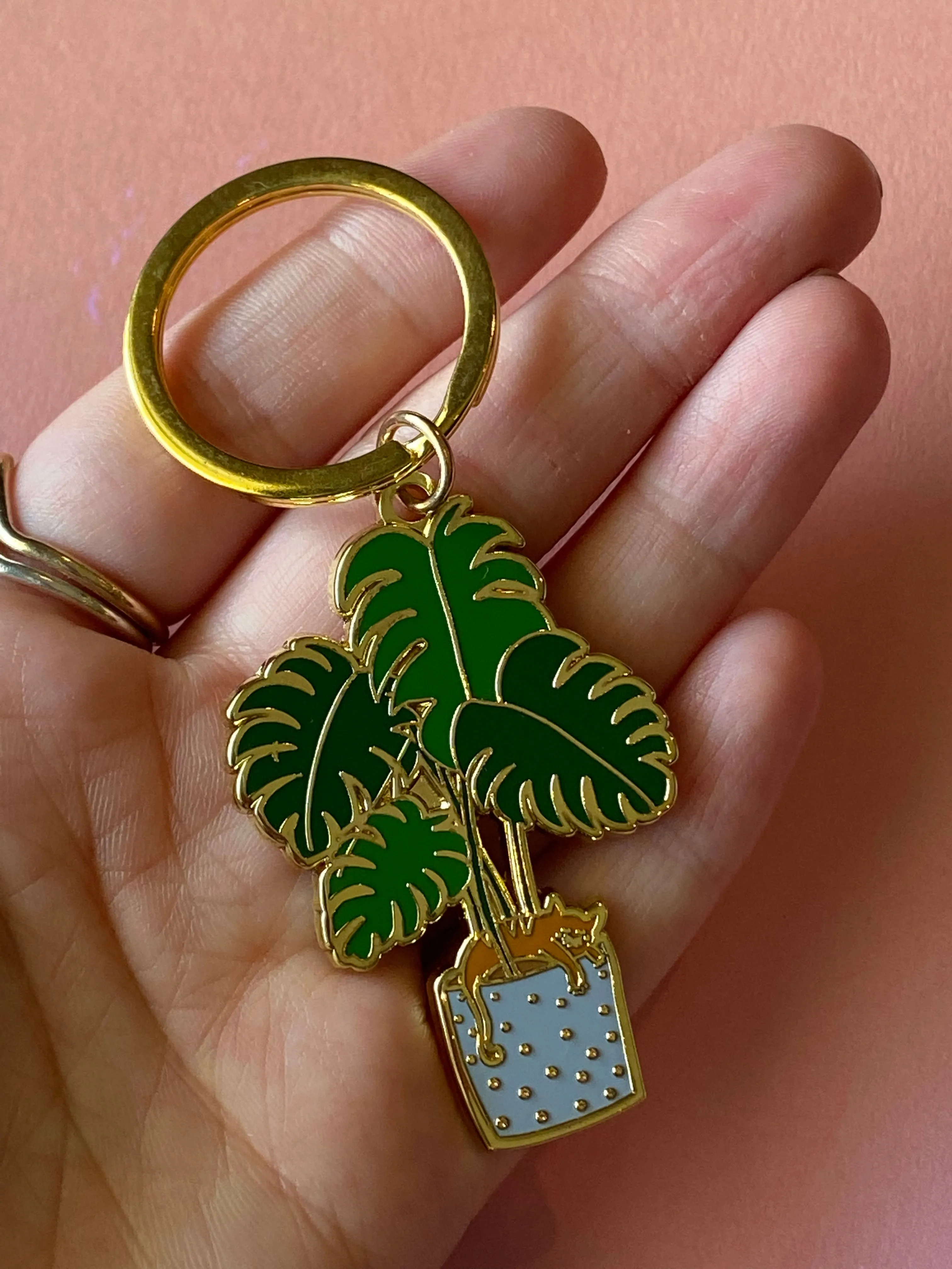Nigel the Cat Key Chain