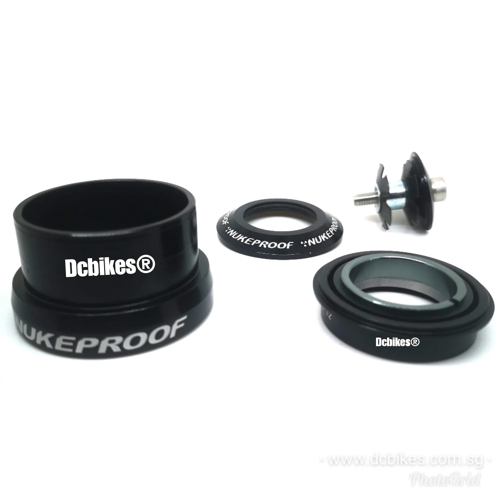 Nukeproof 44mm/49mm MTB CNC 1.5 Tapered Fork Sealed Headset ZS44 EX49 