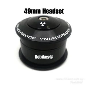 Nukeproof 49mm 1.5" Tapered Fork Sealed Headset ZS49/28.6 | Ex49/40