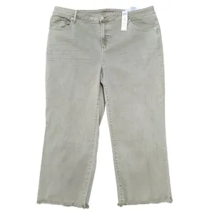 NWT Chico's High Rise Straight Leg Ankle Jean Sage Size Chico's 4 US Size 20