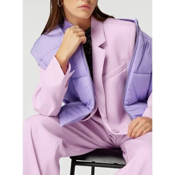 NWT NA-KD x Romee Strijd Oversized Blazer Light Pink Women's Size 38 / Small 6
