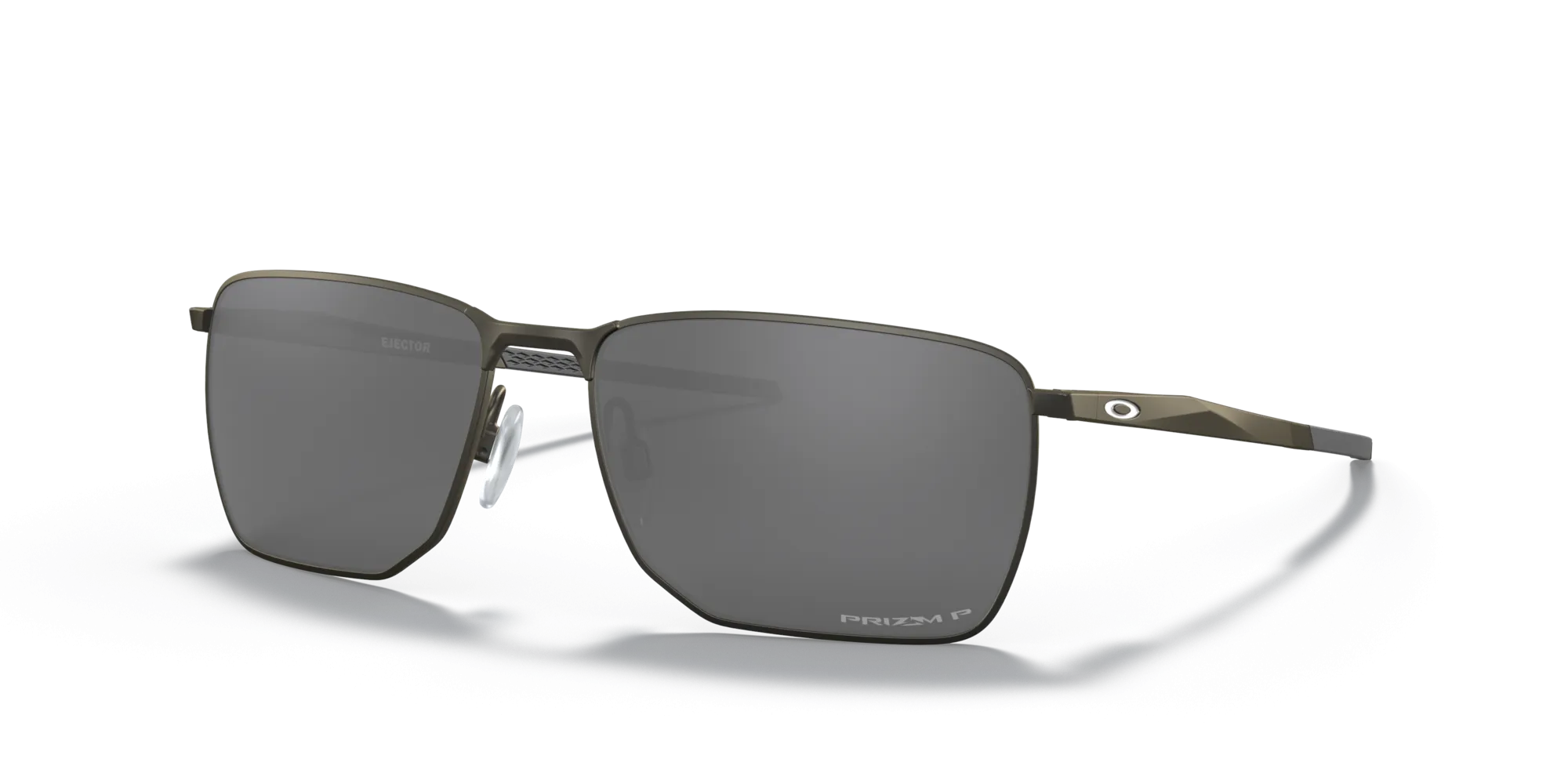 Oakley Ejector Sunglasses - Carbon with Polarized Prizm Black Lenses