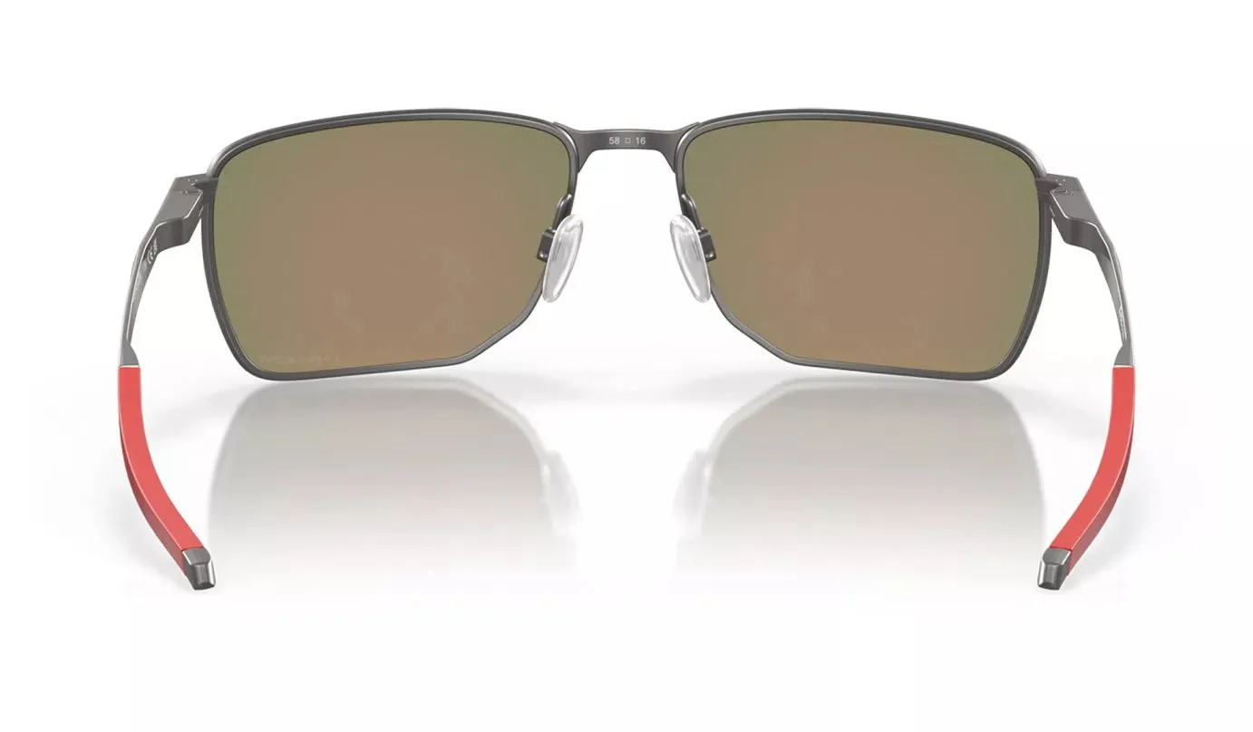 OAKLEY Ejector Sunglasses - Matte Gunmetal - Prizm Ruby Lens