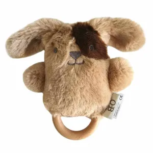 O.B Designs Dave Dog Rattle & Teething Ring