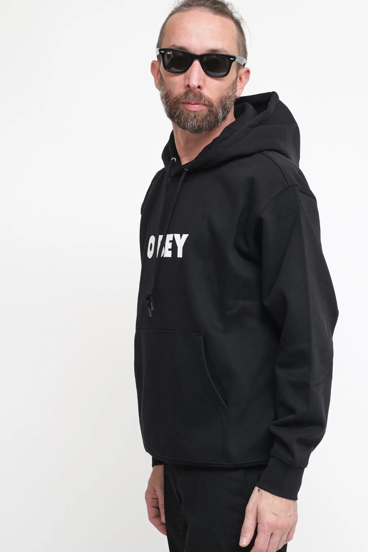 Obey Bold Hood - Black